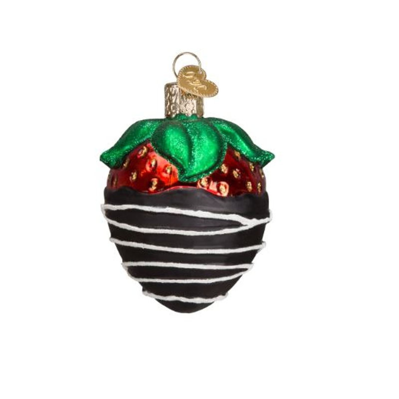 Chocolate Dipped Strawberry Ornament