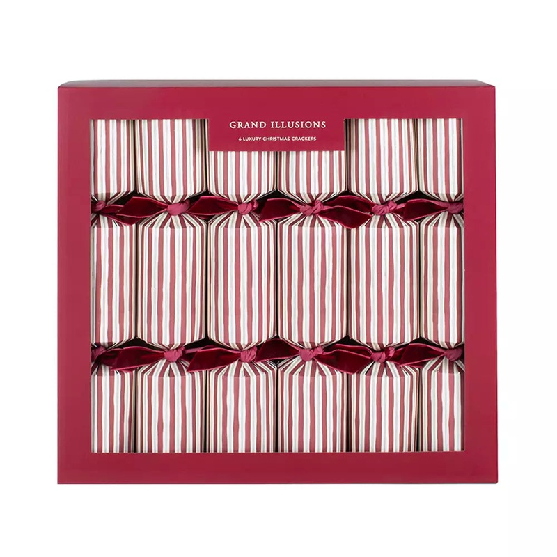 Christmas Crackers with Stripes
