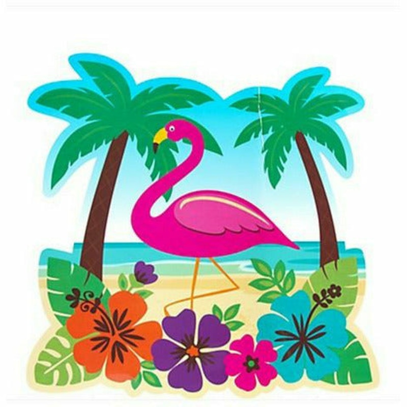 Luau Cutout, 10 1/2″