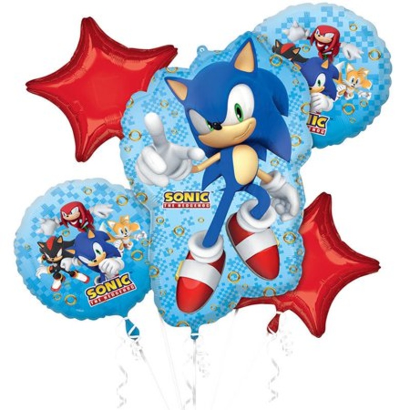 133 Sonic Balloon Bouquet