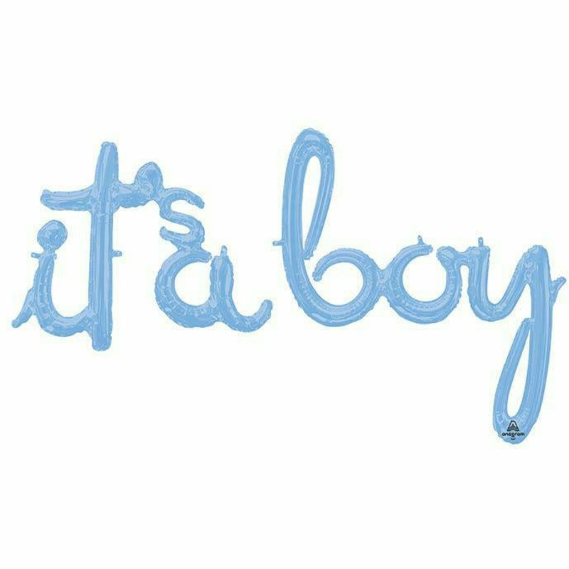 816 56″ Air-filled It’s A Boy Foil