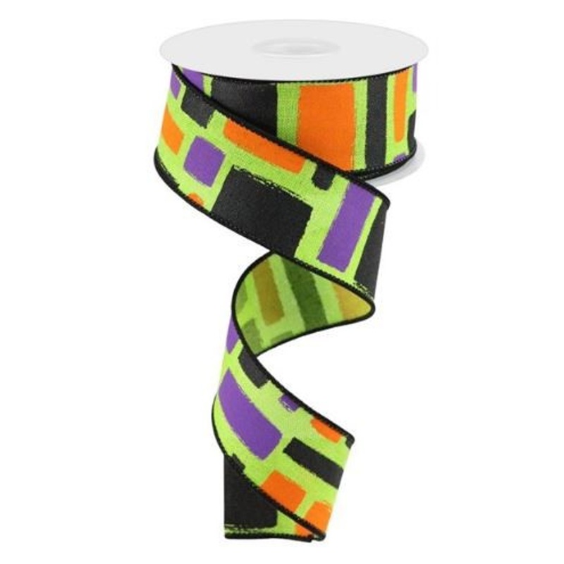 Bold Brush Stroke Royal Ribbon