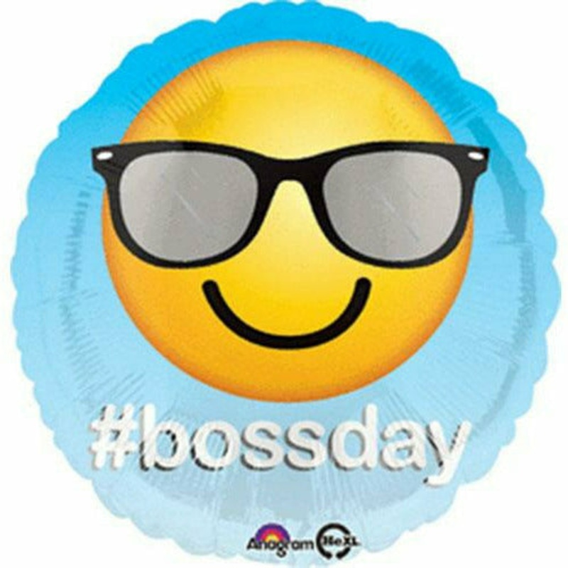 C001 Hashtag Boss’s Day 18″ Mylar Balloon