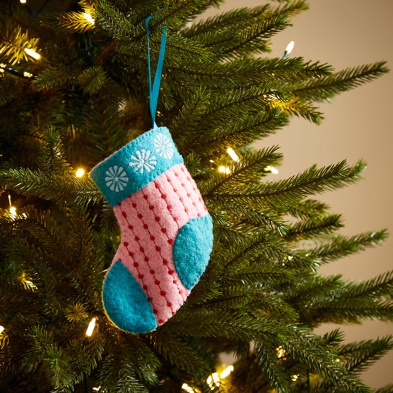 Christmas Stocking Felt Hanging Decoration