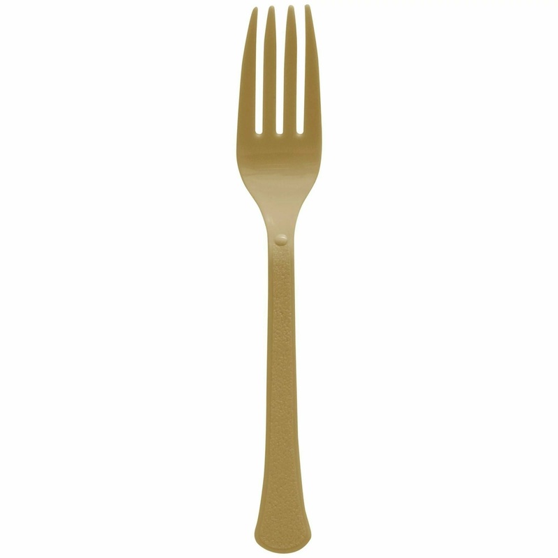 Gold – Boxed, Heavy Weight Forks, 20 Ct.