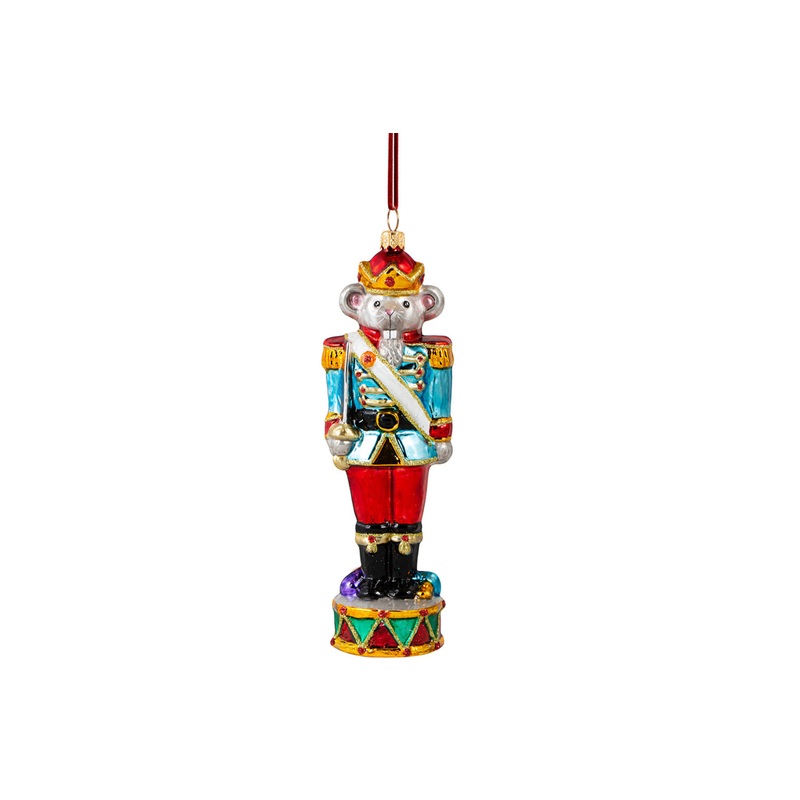 Huras Family Mouse Nutcracker Ornament