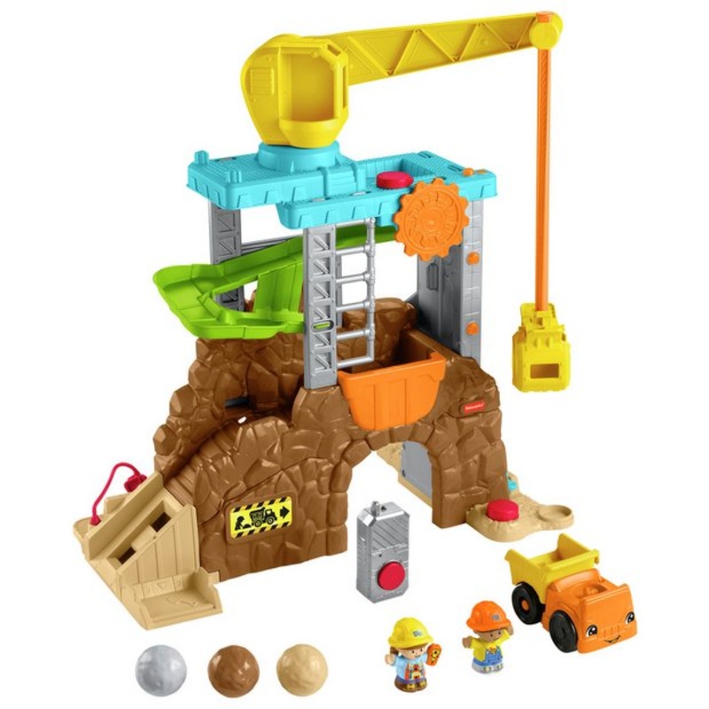 Little People Work Together Construction Site Playset