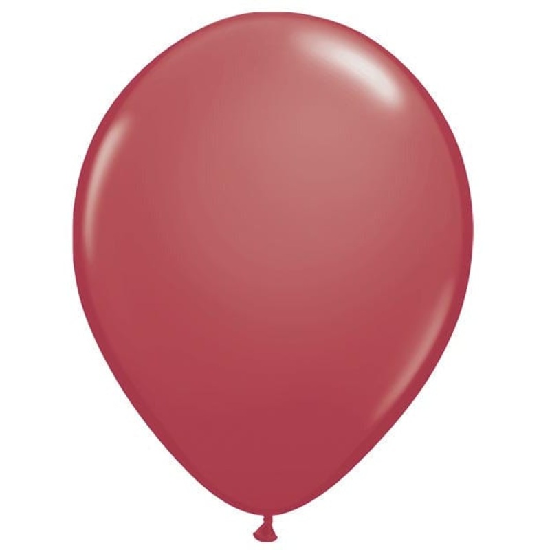 Qualatex 5″ Cranberry Balloon Bag – 100 Count