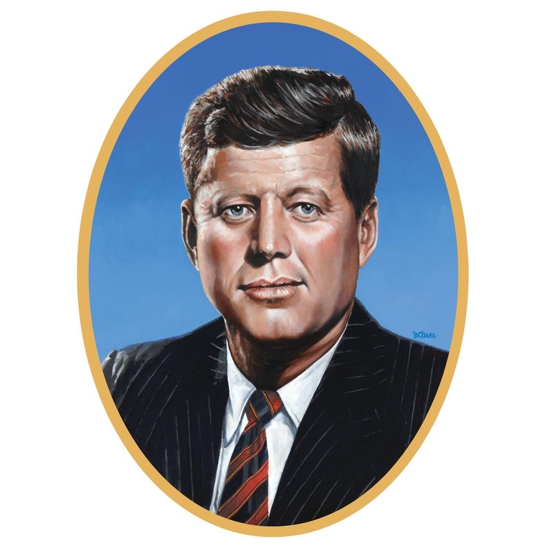 12 Pack Bulk John F Kennedy Cutout
