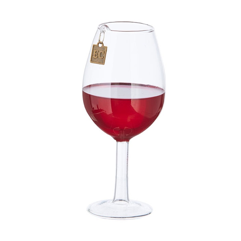 5.5″ Red Wine Wishes Ornament EC