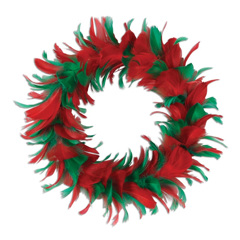 6 Pack Bulk 8 inch Christmas Fancy Wreath – red/green