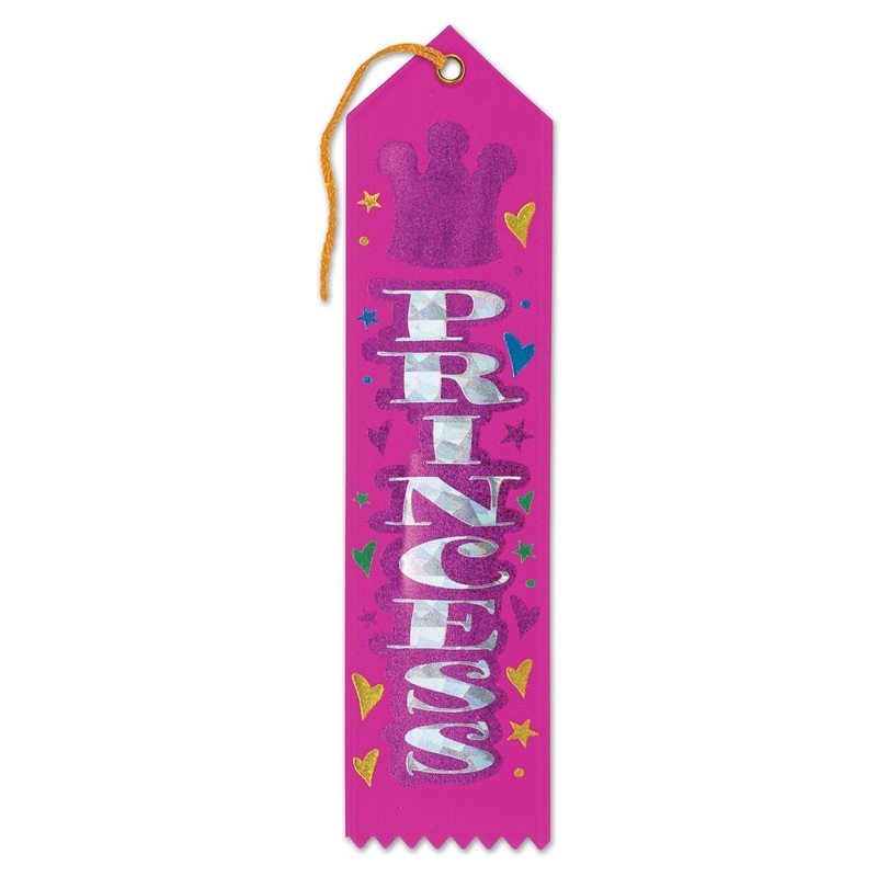 6 Pack Bulk Princess Award Ribbon