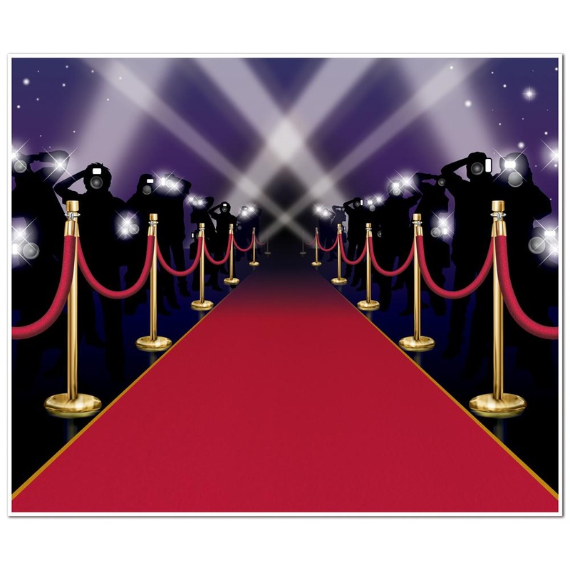 6 Pack Bulk Red Carpet Insta-Mural Party Photo Op