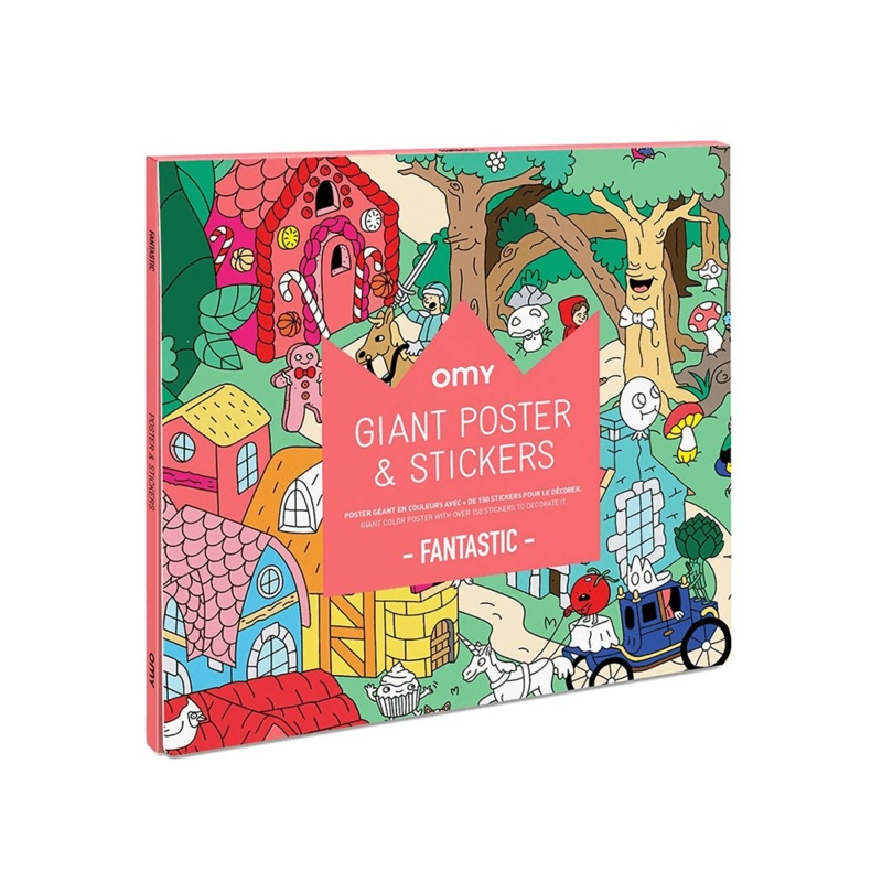 Fantastic Poster and Sticker Set