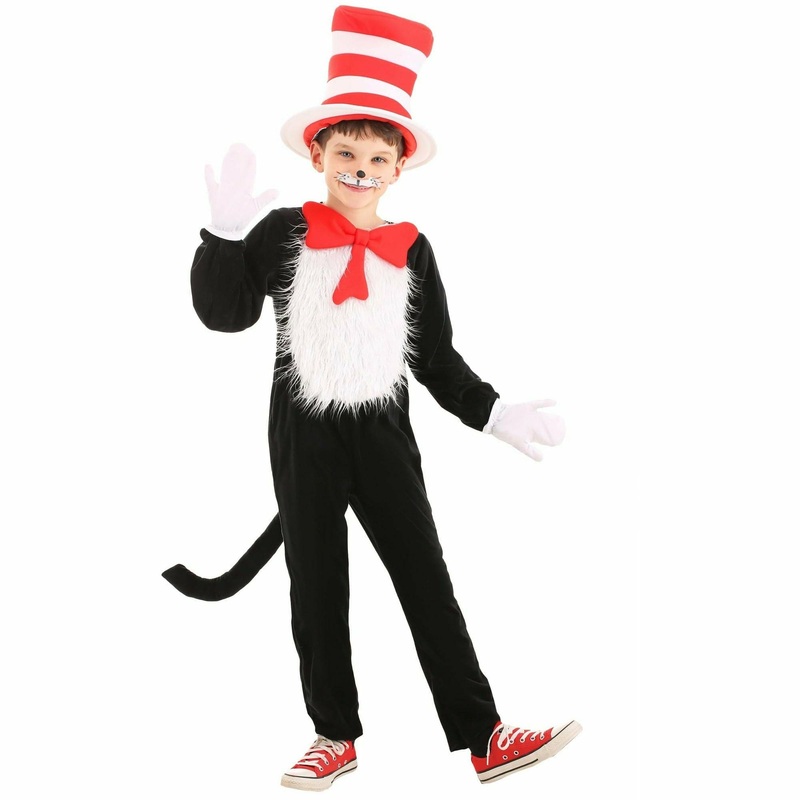The Cat in the Hat Deluxe Kids Costume