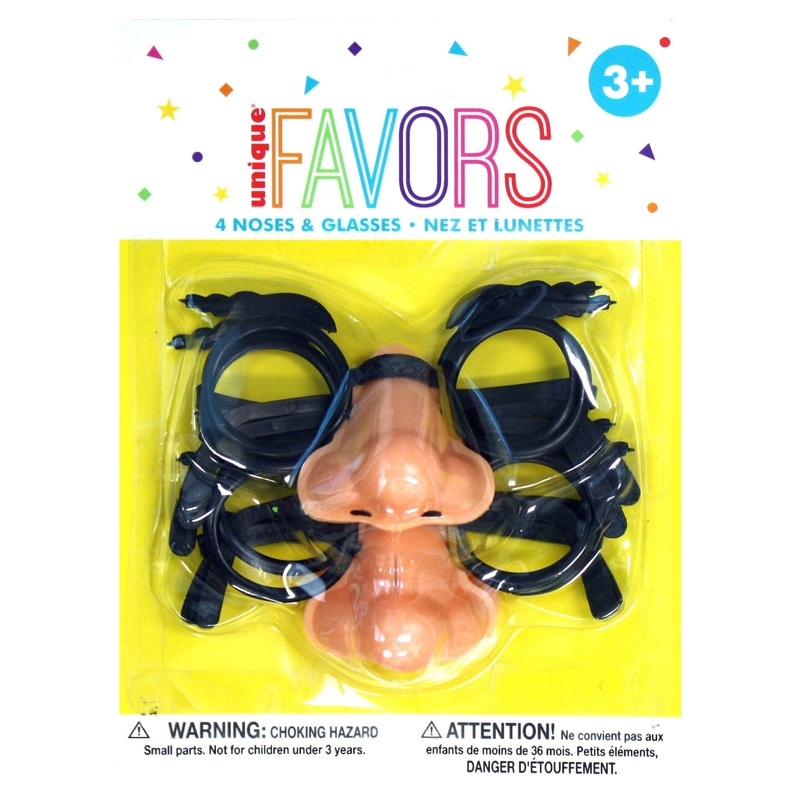 Large Nose and Glasses Party Favors