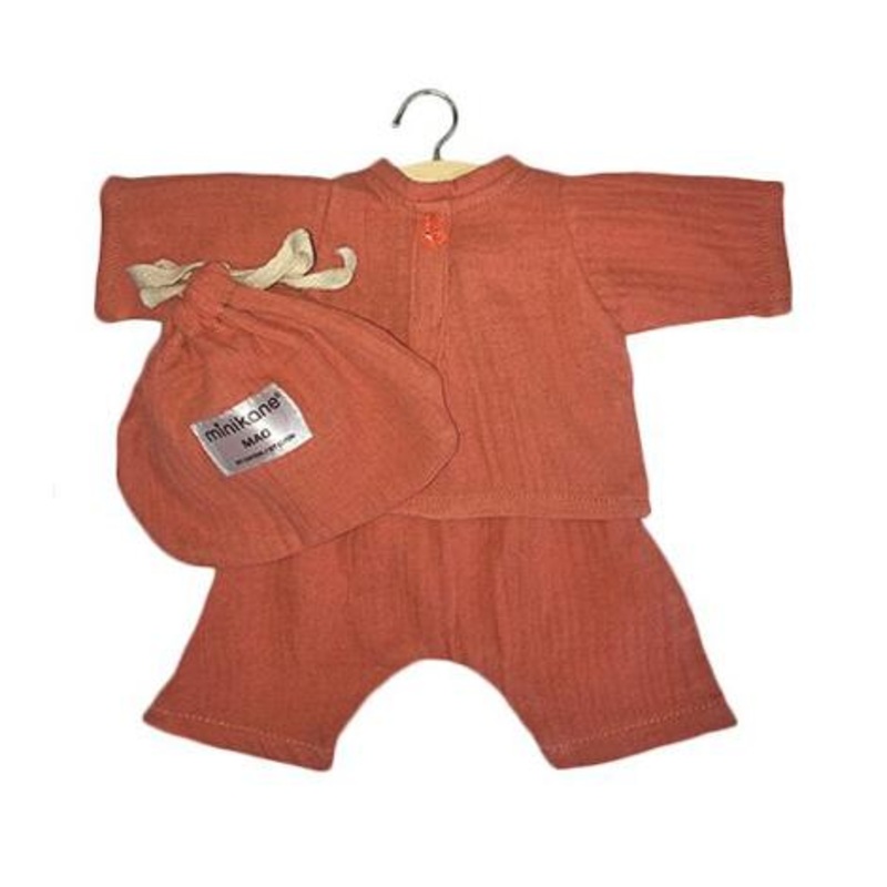 Minikane Mao Doll Ensemble, Terra Cotta