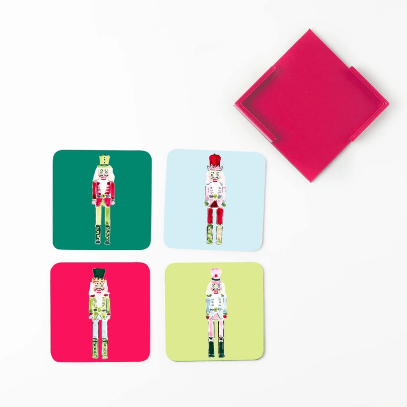 Nutcracker Coaster Set