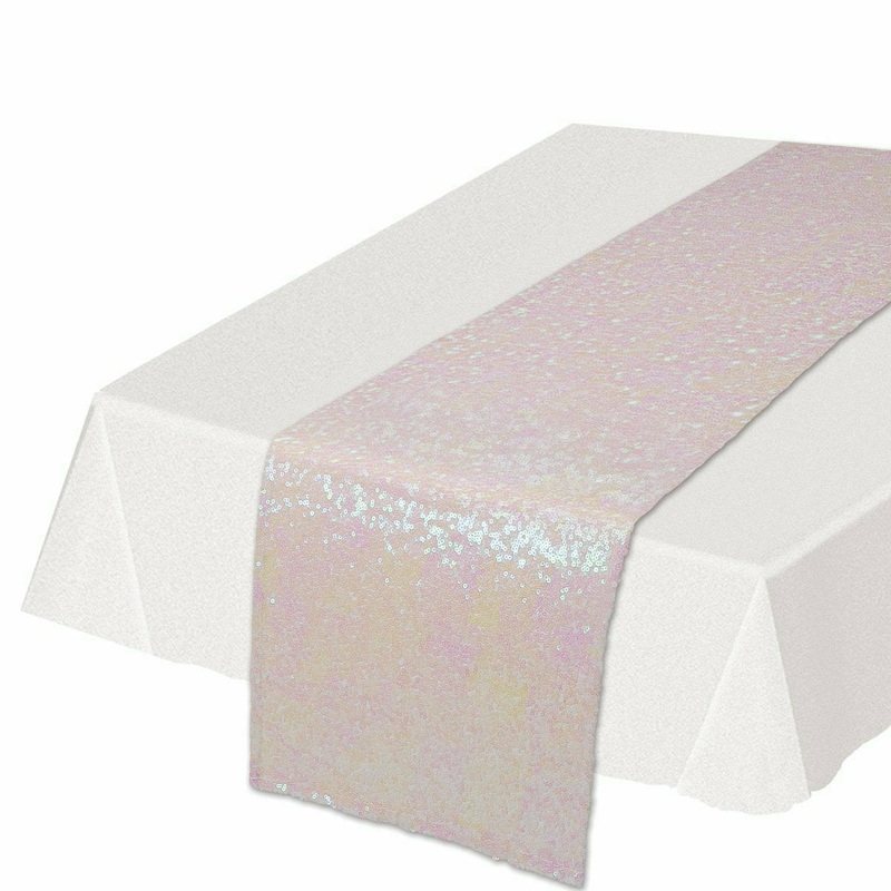 Opalescent Sequined Table Runner