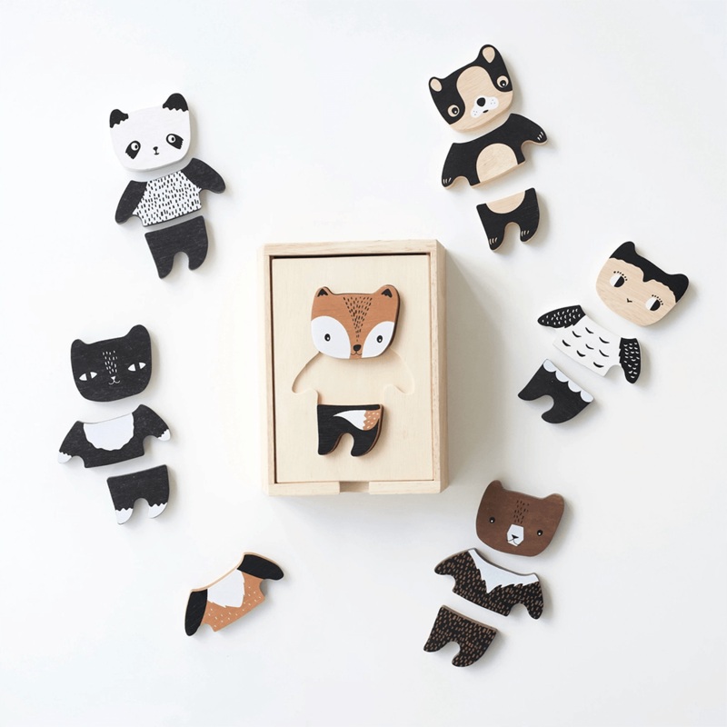 Mix & Match Animal Tiles Set