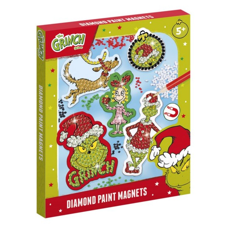 Totum The Grinch Diamond Paint Magnets
