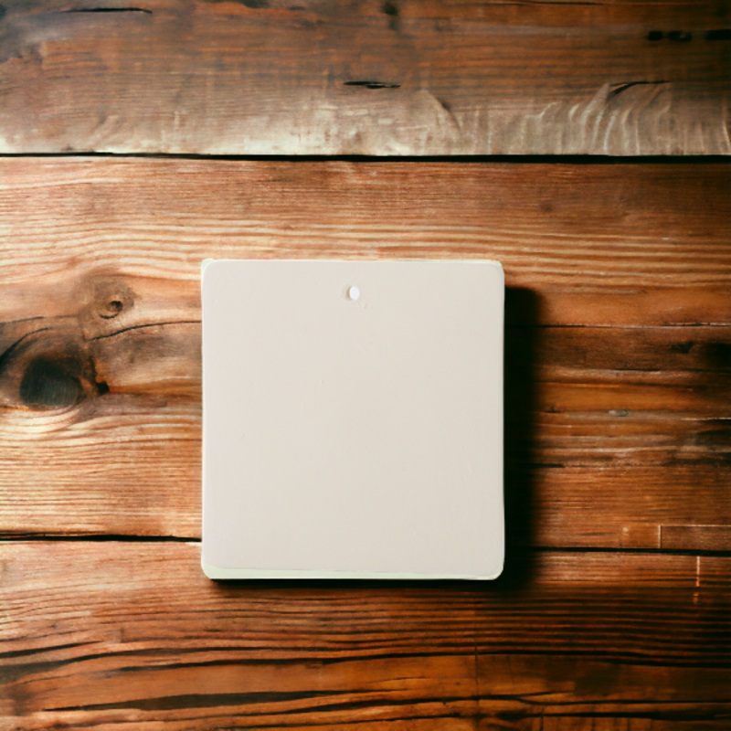 Flat Square Ornament – 4 inch