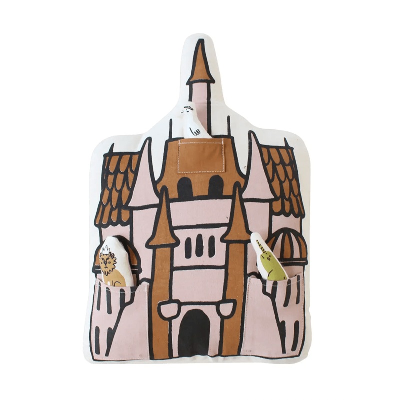 Interactive Play Castle Pillow