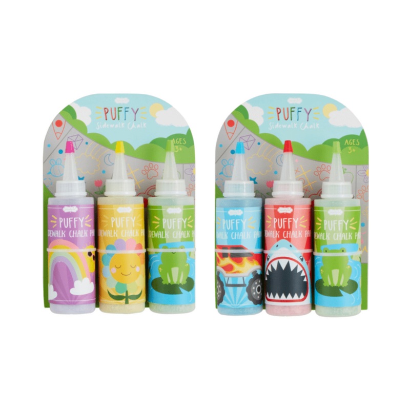 Puffy Paint Chalk Set – 2 Color Options