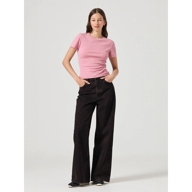 Relaxed Sailor Long: Chocolate Denim