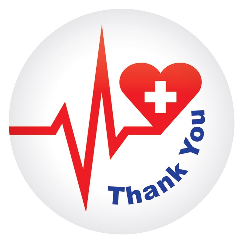 6 Pack Bulk Thank You Button