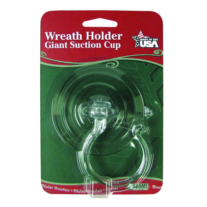 Adams Wreath Holder Suction Cup 1 pk