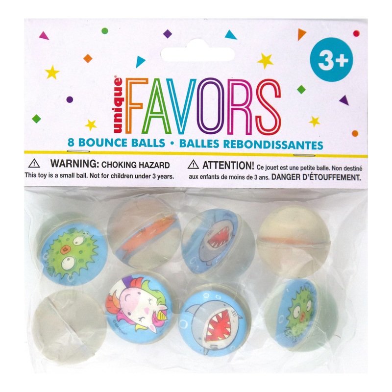 Animal Bouncy Ball Party Favors