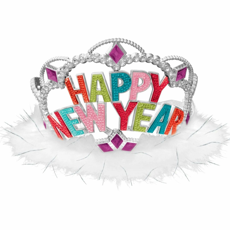 Happy New Year Electroplated Tiara