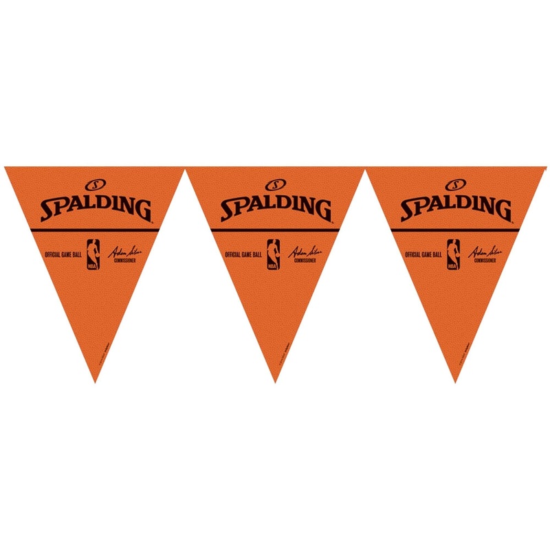 Spalding NBA Basketball Pennant Banner