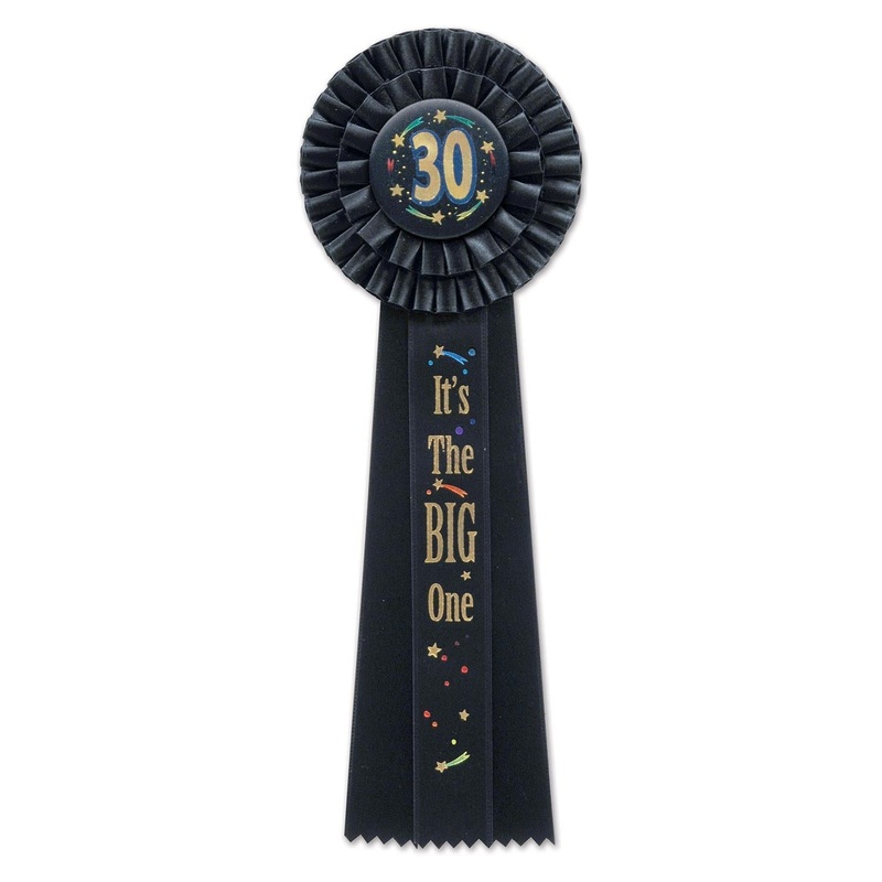 3 Pack Bulk 30 It’s The Big One Deluxe Rosette