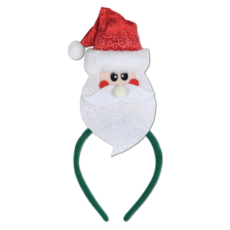 12 Pack Bulk Christmas Santa Headband