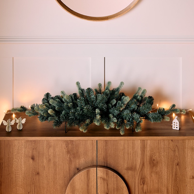 Olber Green Christmas swag, (L) 100cm x (W) 35.5cm