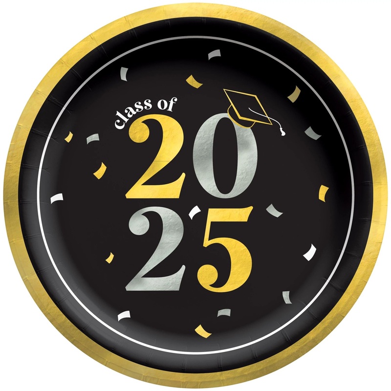 Class Dismissed 2025 Round 6 3/4″ Plates