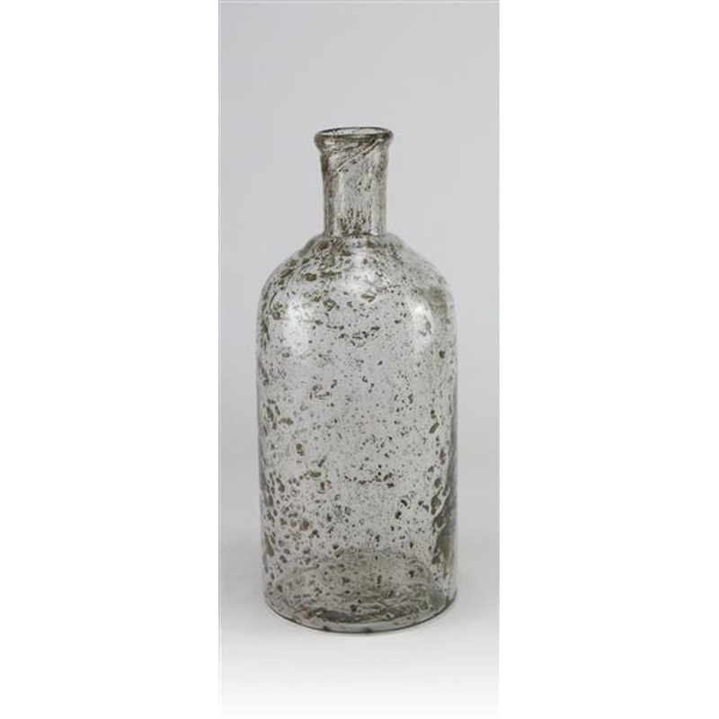 16.5″ Tall Glass Bottle Vase
