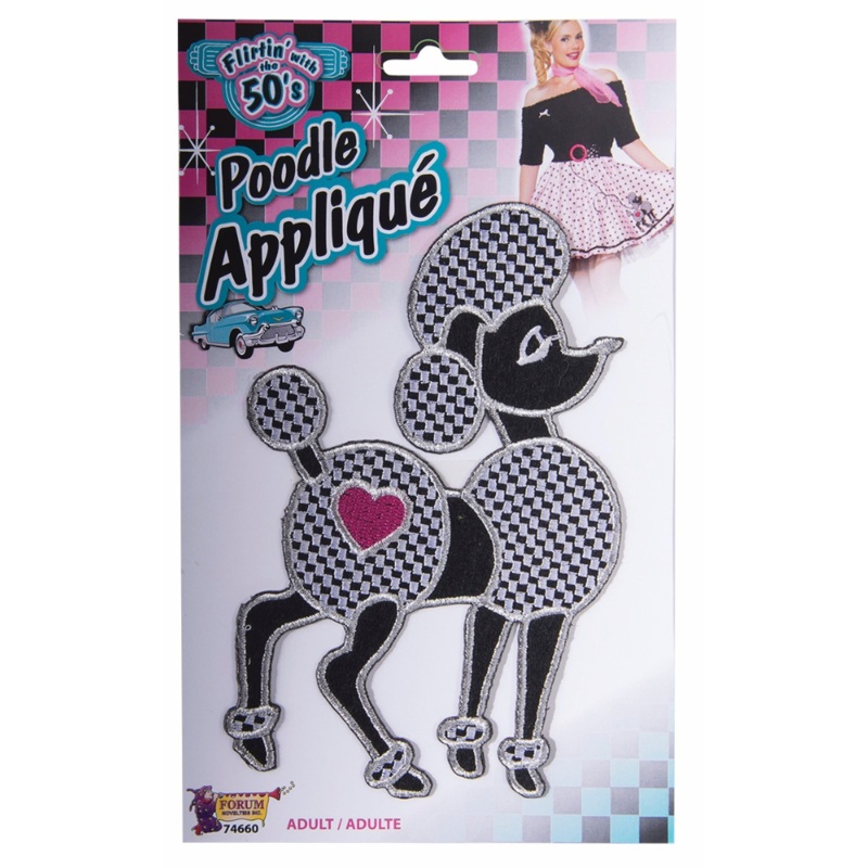 50’s Poodle Applique