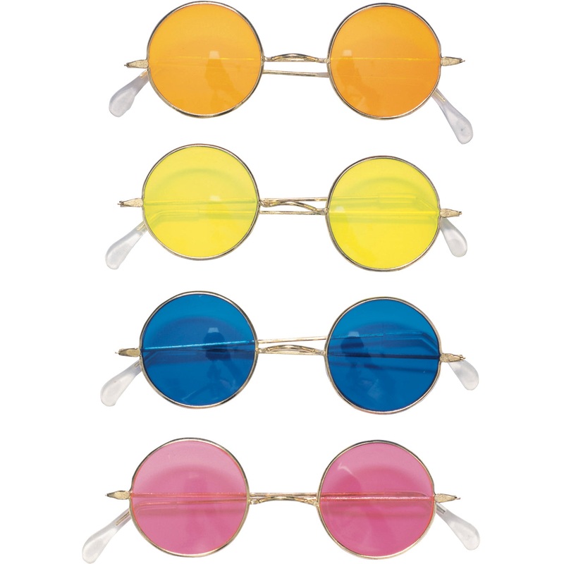 70’s Round Glasses