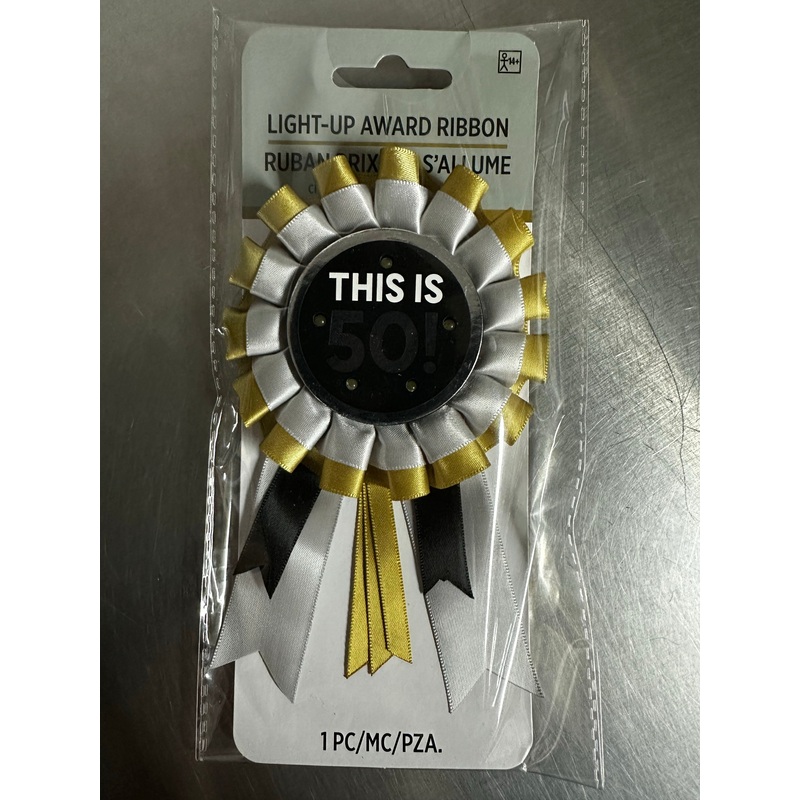 50th Regal Light-Up Award Ribbon