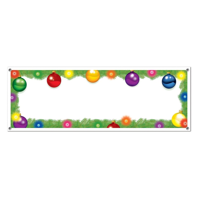 12 Pack Bulk Christmas Holiday Sign Banner