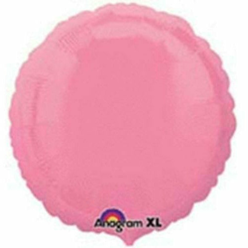062 17″ Bright Bubblegum Pink Circle Foil