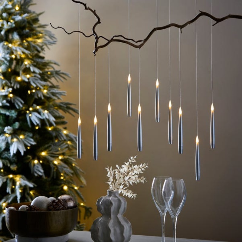 10 Floating LED Candles