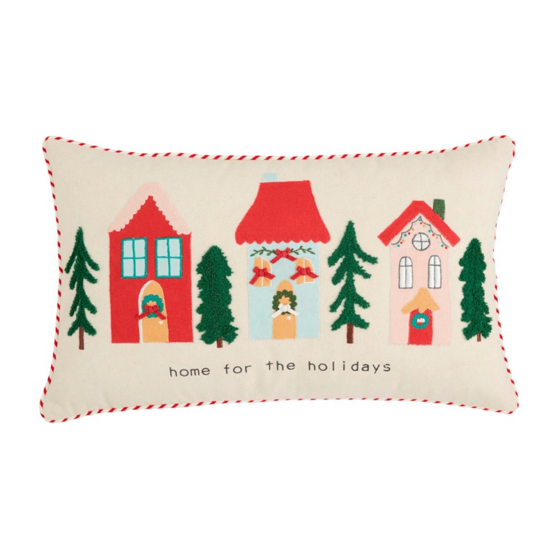 “Home for the Holidays” Pillow