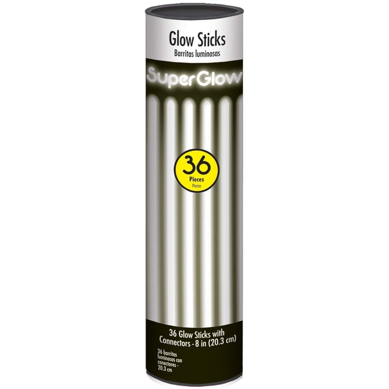 8″ Glow Stick Tube – White