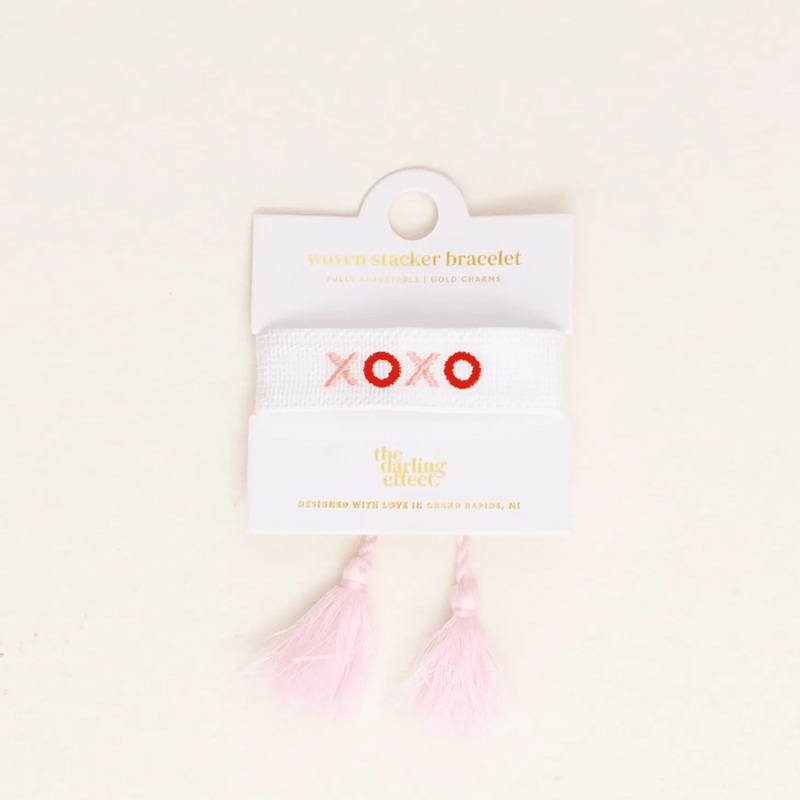 Woven Word Bracelet – XOXO