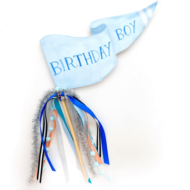 “Birthday Boy” Party Pennant
