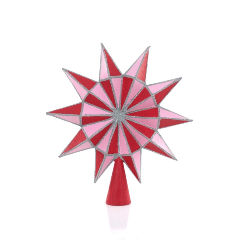 Yesteryear Tree Topper, Pink